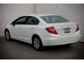 Taffeta White - Civic LX Sedan Photo No. 2