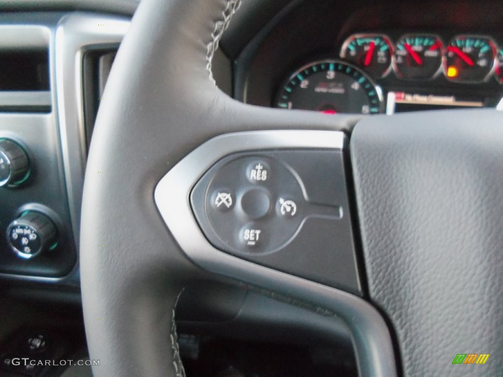 2014 Silverado 1500 LTZ Z71 Double Cab 4x4 - Tungsten Metallic / Jet Black photo #36