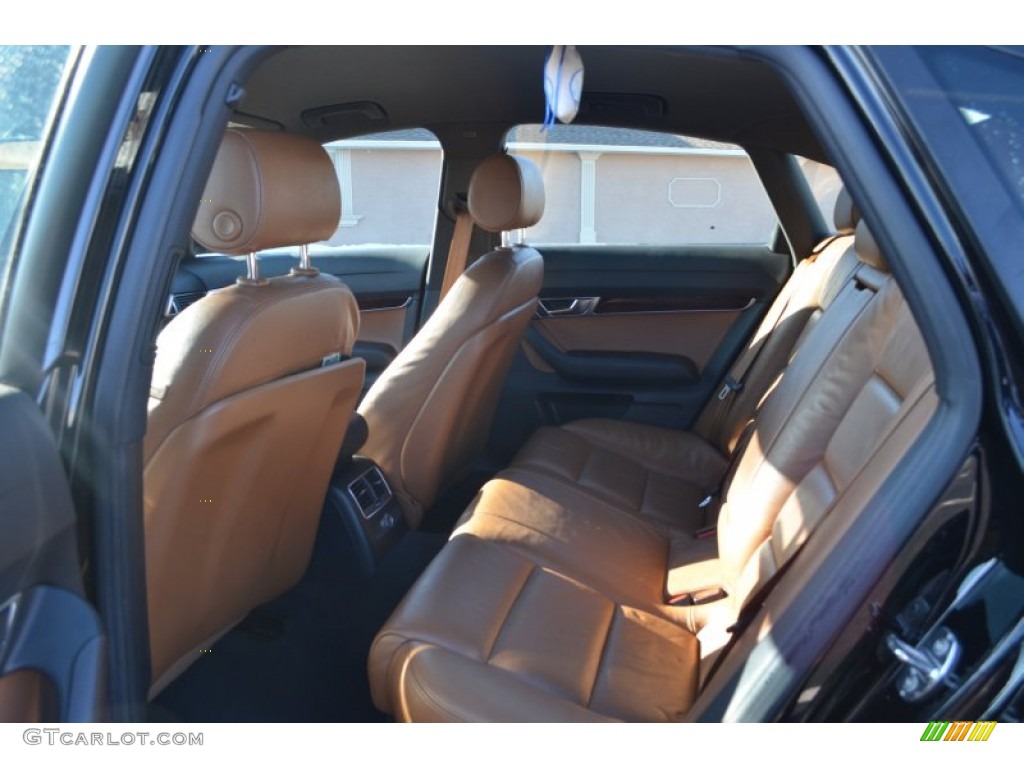 2006 A6 3.2 Sedan - Brilliant Black / Amaretto photo #10
