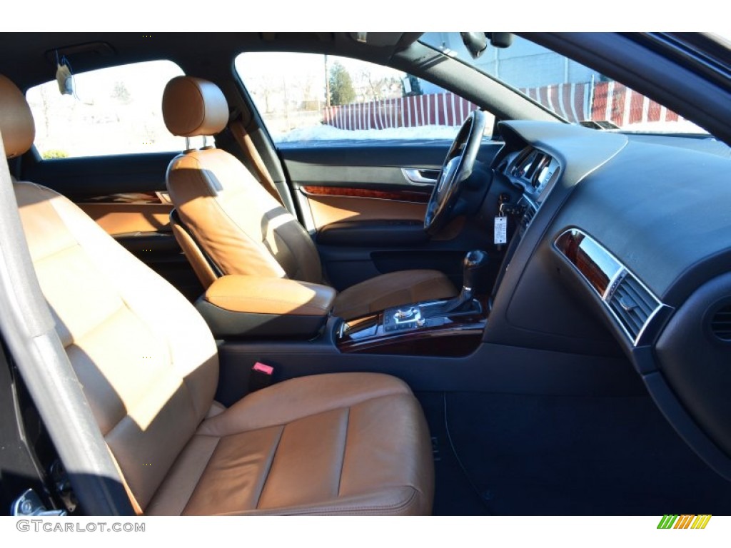 2006 A6 3.2 Sedan - Brilliant Black / Amaretto photo #12