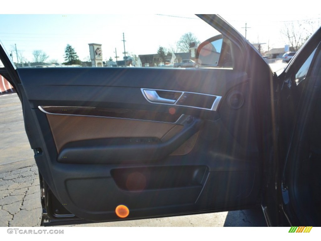 2006 A6 3.2 Sedan - Brilliant Black / Amaretto photo #16