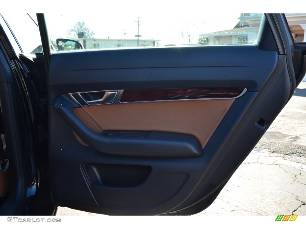 2006 A6 3.2 Sedan - Brilliant Black / Amaretto photo #18