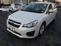 2012 Satin White Pearl Subaru Impreza 2.0i Premium 5 Door  photo #1