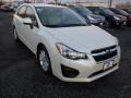 2012 Satin White Pearl Subaru Impreza 2.0i Premium 5 Door  photo #3