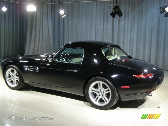 2001 BMW Z8, Black / Black/Beige, Back Left 2001 BMW Z8 Roadster Parts