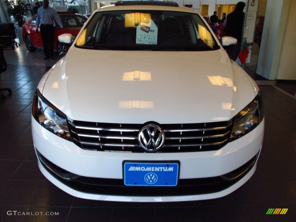 2014 Passat TDI SE - Candy White / Titan Black photo #2