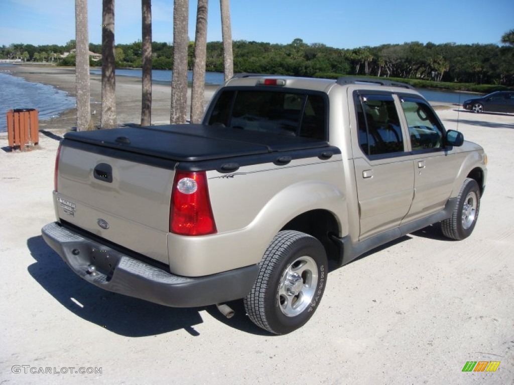 Pueblo Gold Metallic 2004 Ford Explorer Sport Trac XLT Exterior Photo #89481143