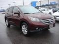 2012 Basque Red Pearl II Honda CR-V EX-L 4WD  photo #8