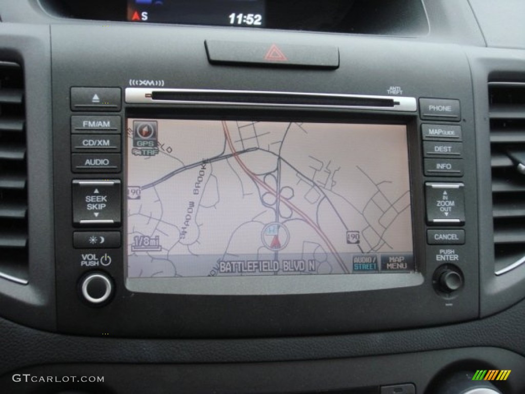 2012 CR-V EX-L 4WD - Basque Red Pearl II / Gray photo #19