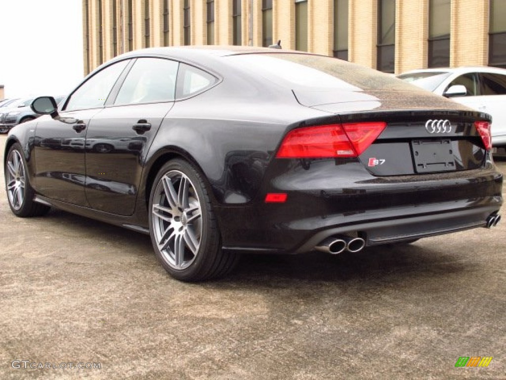 Phantom Black Pearl 2014 Audi S7 Prestige 4.0 TFSI quattro Exterior Photo #89484205