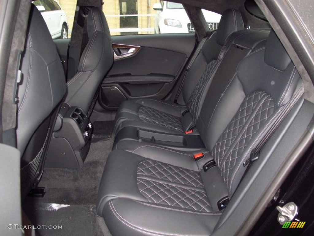2014 Audi S7 Prestige 4.0 TFSI quattro Rear Seat Photo #89484423