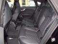 Black Valcona w/Diamond Contrast Stitching Rear Seat Photo for 2014 Audi S7 #89484423