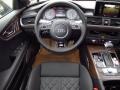 Black Valcona w/Diamond Contrast Stitching Dashboard Photo for 2014 Audi S7 #89484456