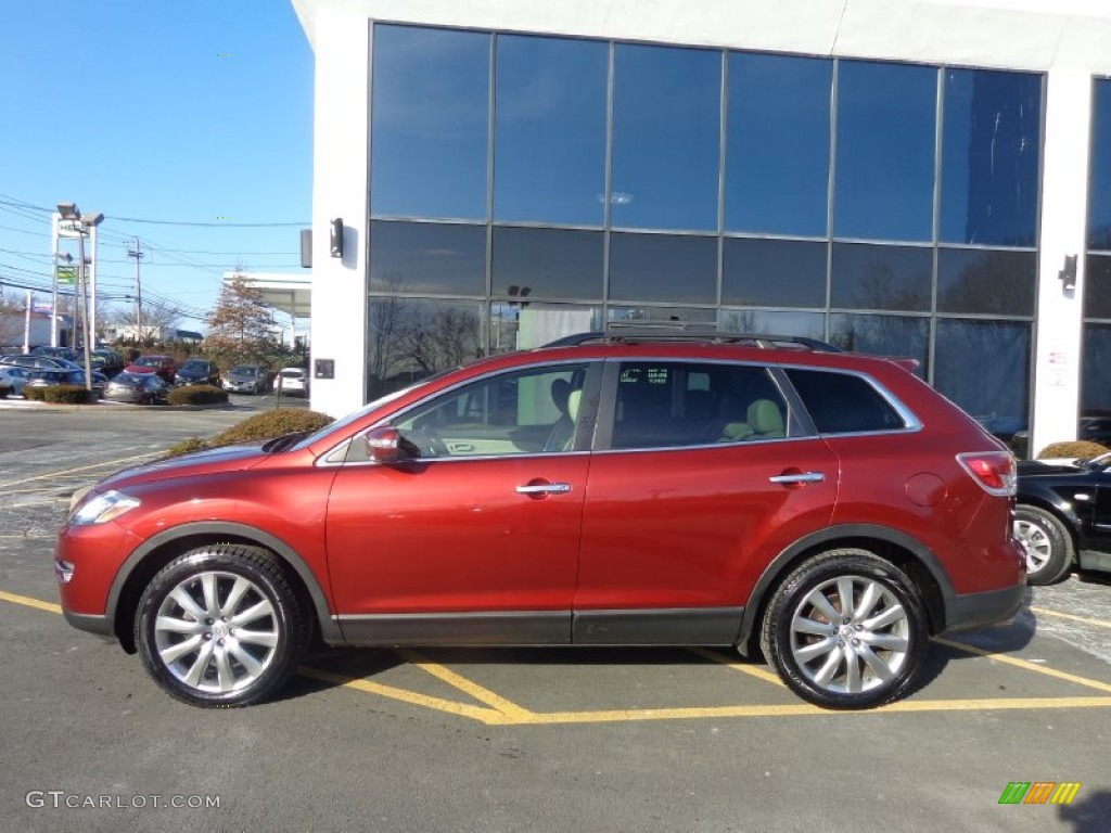 Copper Red Mica 2008 Mazda CX-9 Grand Touring AWD Exterior Photo #89485336