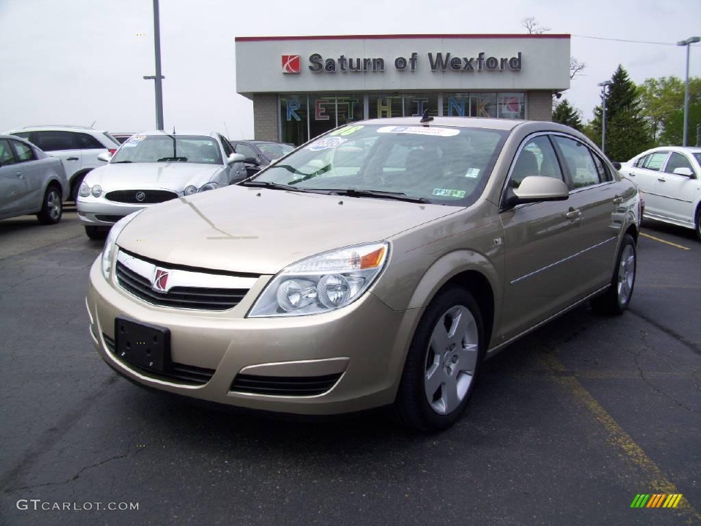 2008 Aura XE 3.5 - Golden Cashmere / Tan photo #1