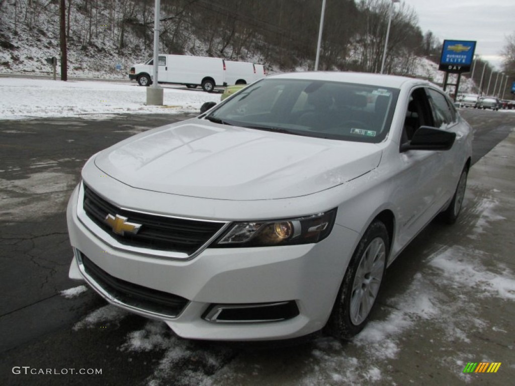 2014 Impala LS - Summit White / Jet Black/Dark Titanium photo #7