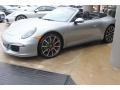 2014 GT Silver Metallic Porsche 911 Carrera 4S Cabriolet  photo #4