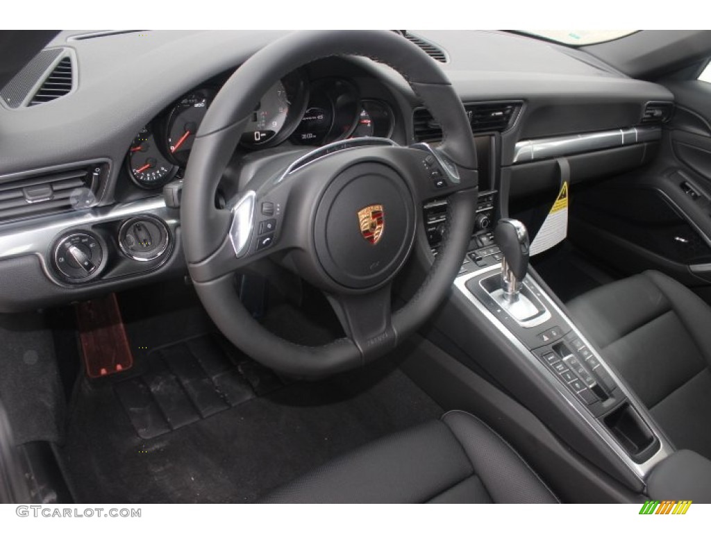 2014 911 Carrera 4S Coupe - Rhodium Silver Metallic / Black photo #11