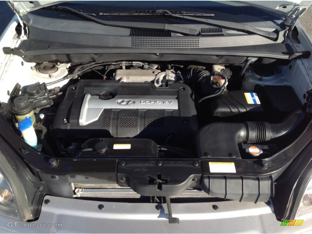 2006 Hyundai Tucson GL 2.0 Liter DOHC 16V VVT 4 Cylinder Engine Photo #89489515