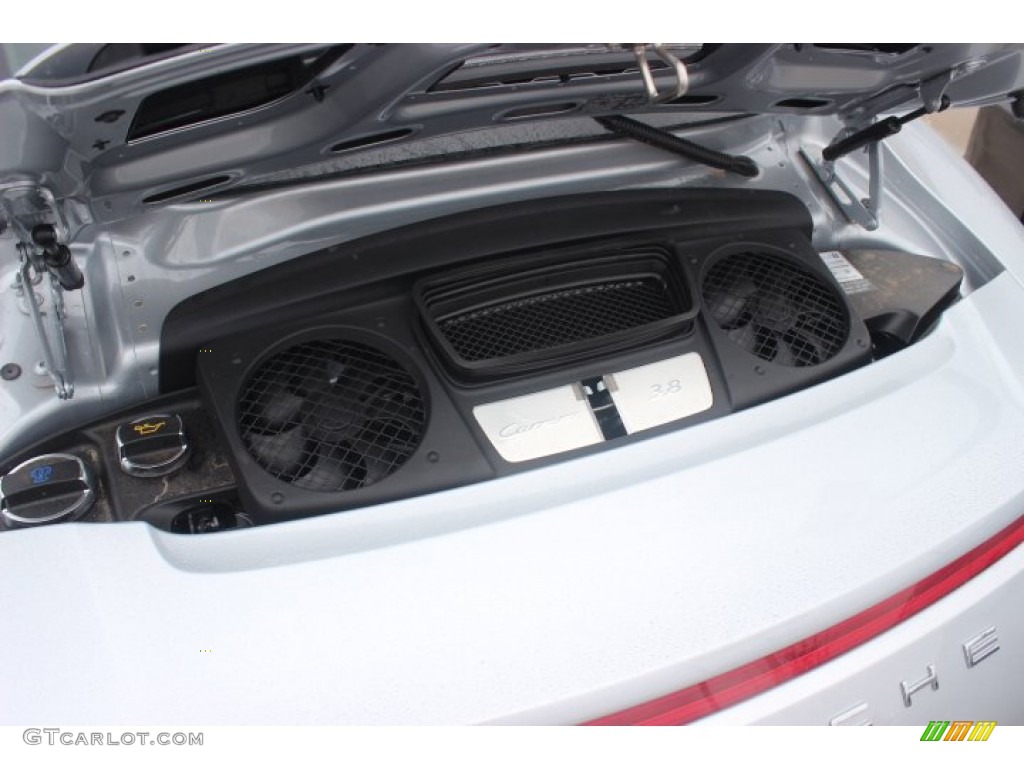 2014 911 Carrera 4S Coupe - Rhodium Silver Metallic / Black photo #23