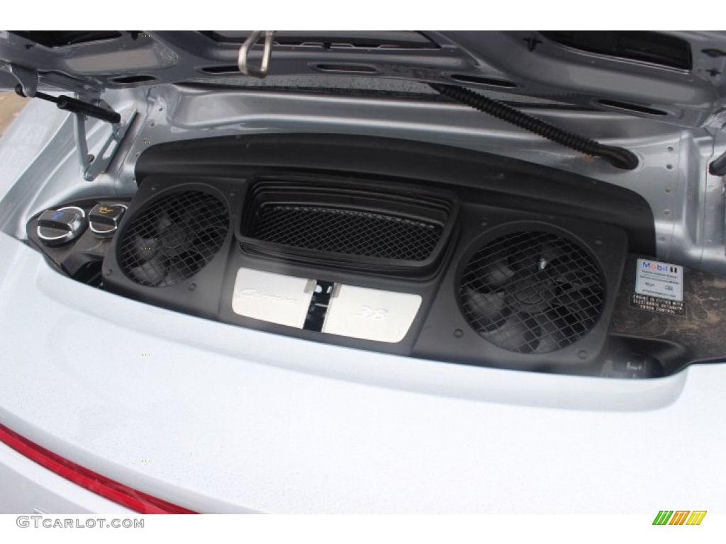 2014 911 Carrera 4S Coupe - Rhodium Silver Metallic / Black photo #24