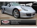 Rhodium Silver Metallic 2014 Porsche Boxster 