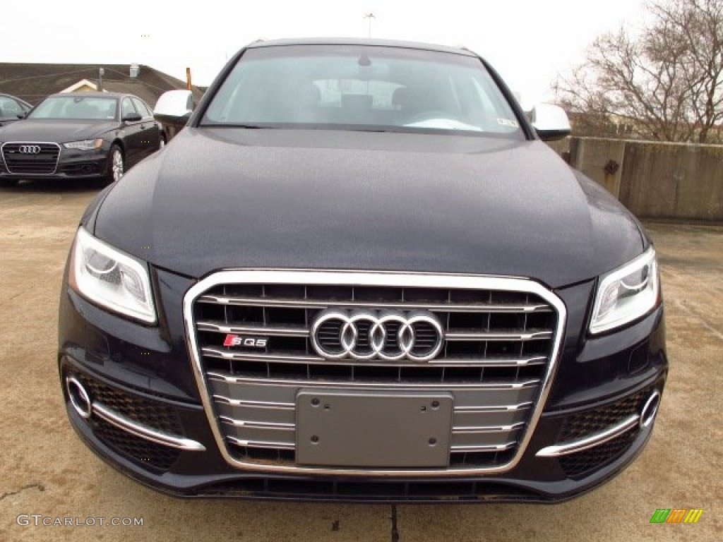 2014 SQ5 Premium plus 3.0 TFSI quattro - Moonlight Blue Metallic / Black photo #5