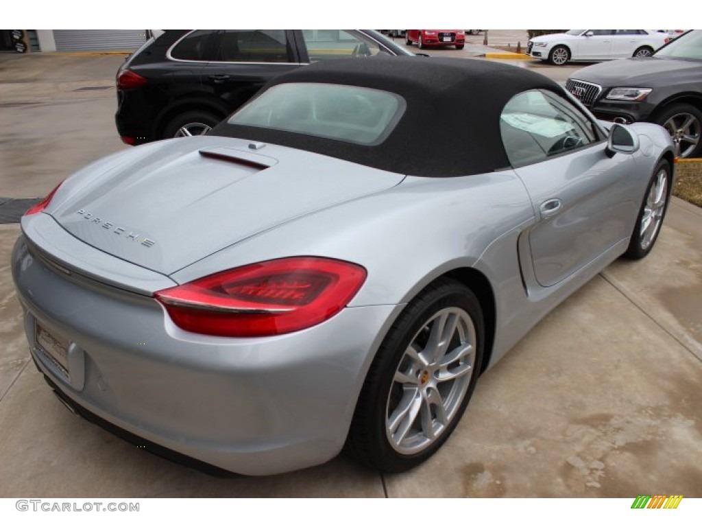 Rhodium Silver Metallic 2014 Porsche Boxster Standard Boxster Model Exterior Photo #89489842