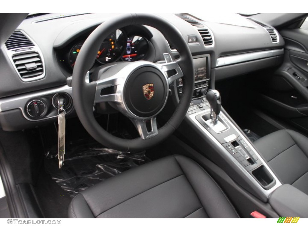 Black Interior 2014 Porsche Boxster Standard Boxster Model Photo #89489929