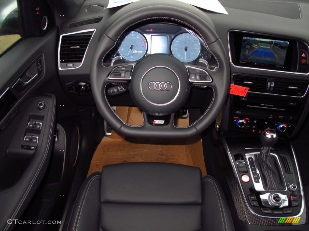 2014 SQ5 Premium plus 3.0 TFSI quattro - Moonlight Blue Metallic / Black photo #14