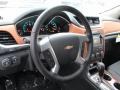 2014 Chevrolet Traverse Ebony/Mojave Interior Steering Wheel Photo