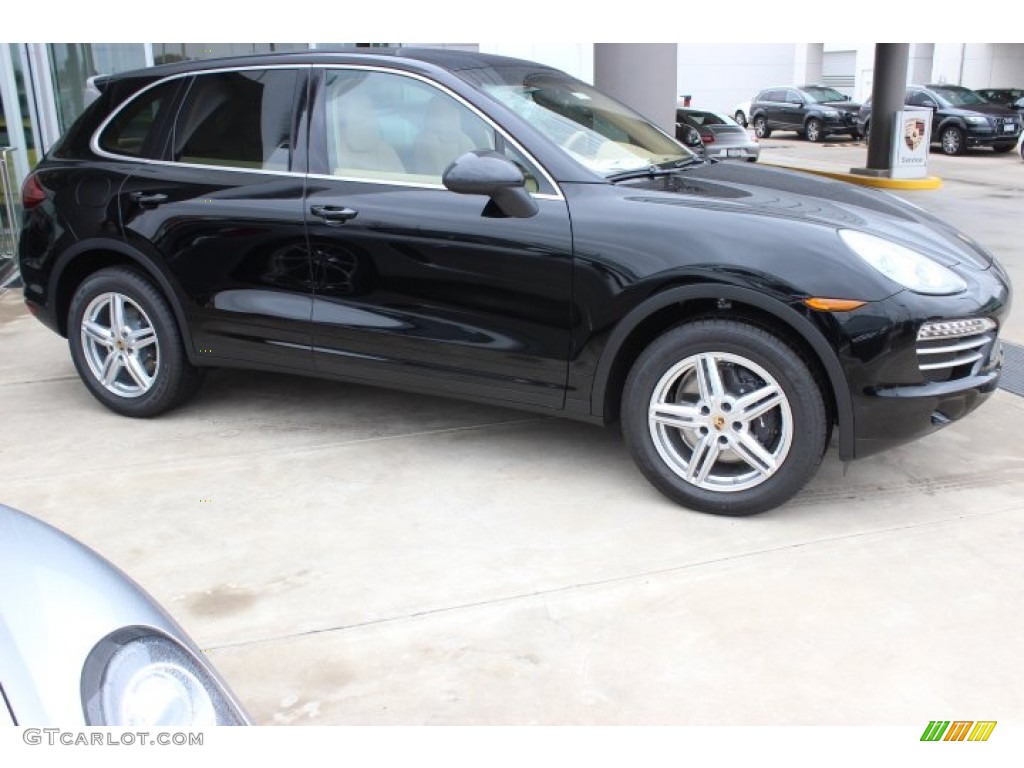 Black 2014 Porsche Cayenne Platinum Edition Exterior Photo #89490430