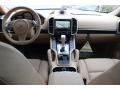 Luxor Beige 2014 Porsche Cayenne Platinum Edition Dashboard