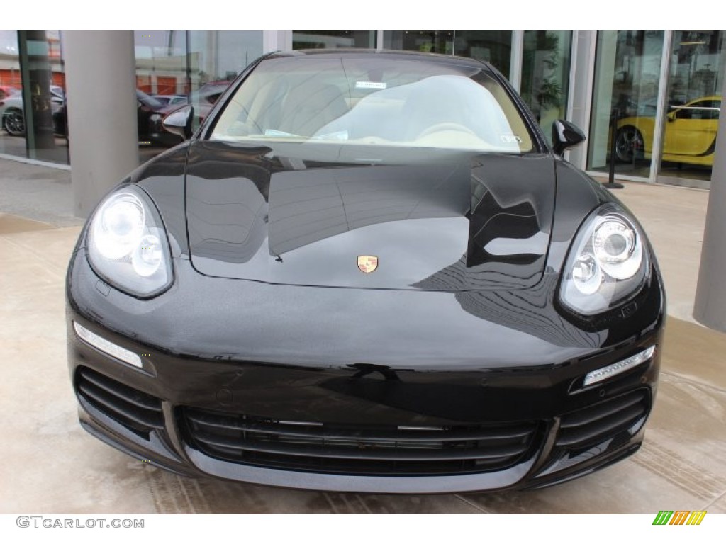 Black 2014 Porsche Panamera Standard Panamera Model Exterior Photo #89491194