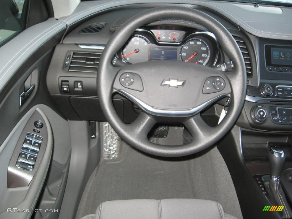 2014 Impala LS - Blue Ray Metallic / Jet Black/Dark Titanium photo #4