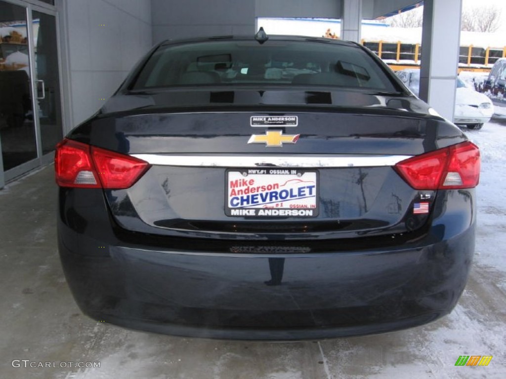 2014 Impala LS - Blue Ray Metallic / Jet Black/Dark Titanium photo #16