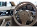 Luxor Beige Steering Wheel Photo for 2014 Porsche Panamera #89491813