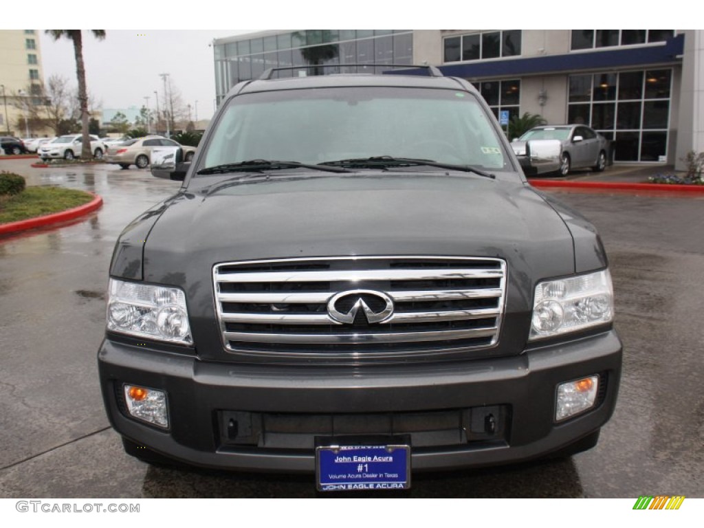 2005 QX 56 - Silver Graphite Gray / Graphite photo #2