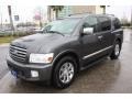 2005 Silver Graphite Gray Infiniti QX 56  photo #3