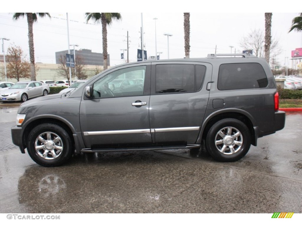 2005 QX 56 - Silver Graphite Gray / Graphite photo #4