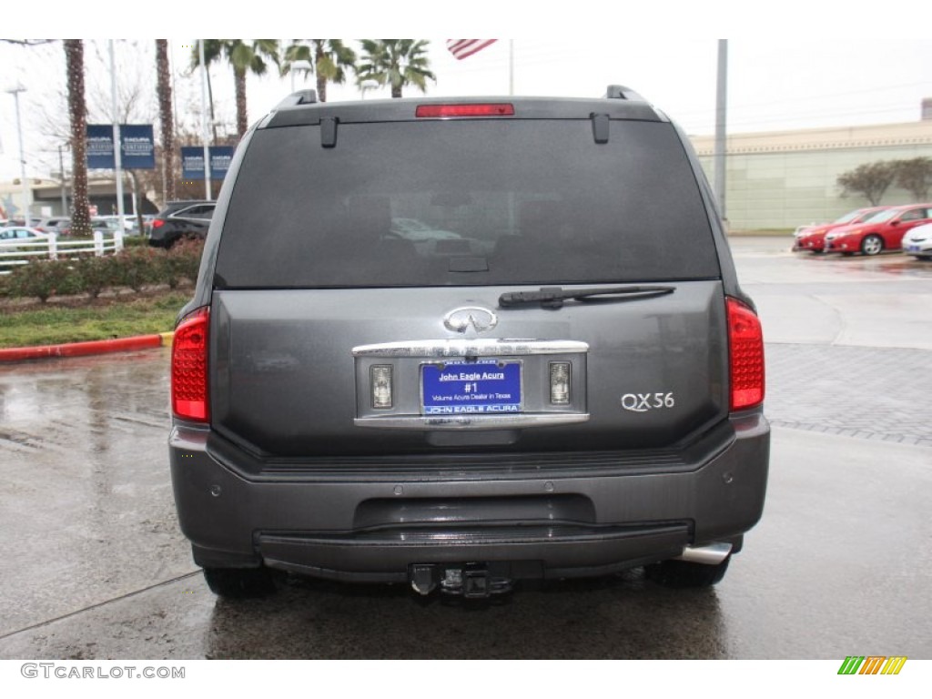 2005 QX 56 - Silver Graphite Gray / Graphite photo #6