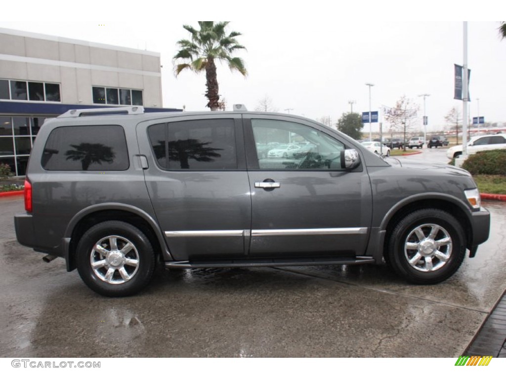 2005 QX 56 - Silver Graphite Gray / Graphite photo #8