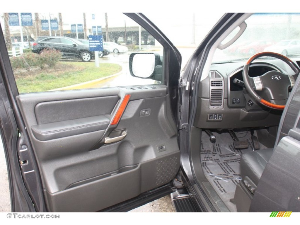 2005 QX 56 - Silver Graphite Gray / Graphite photo #9