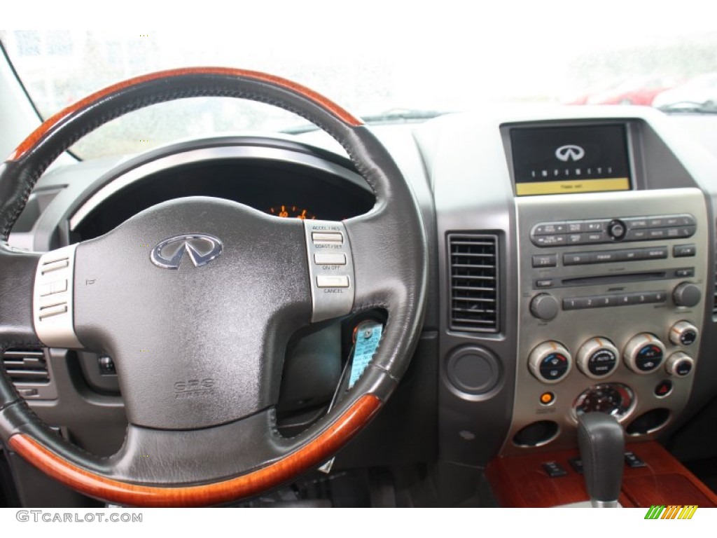 2005 QX 56 - Silver Graphite Gray / Graphite photo #20