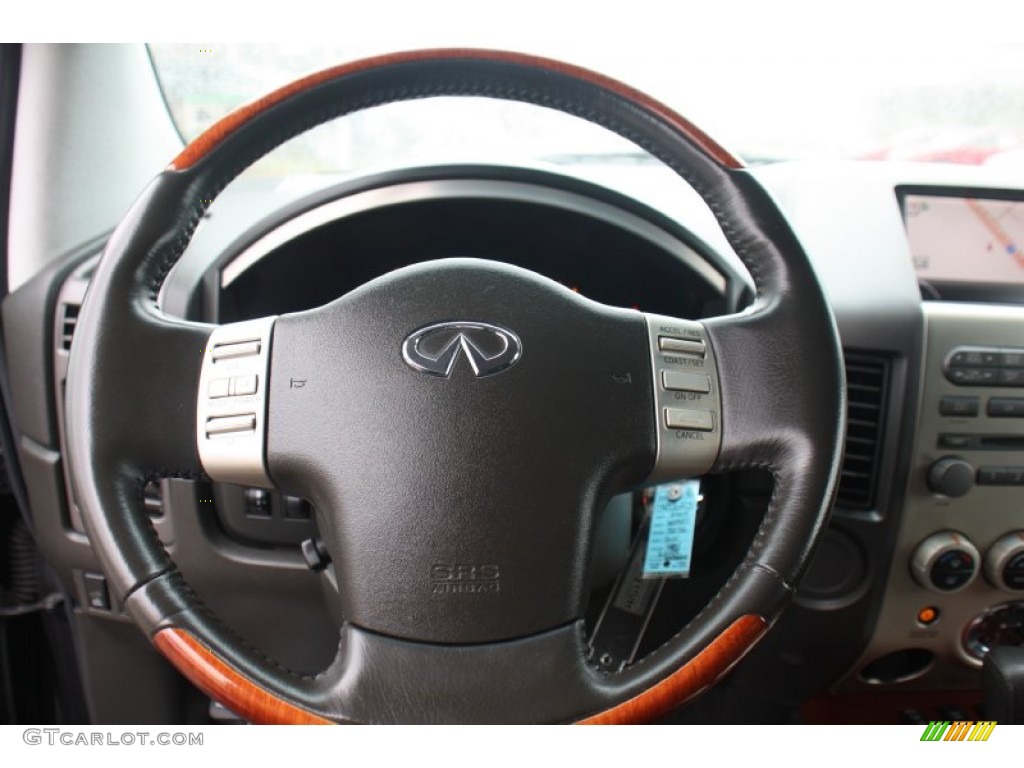 2005 QX 56 - Silver Graphite Gray / Graphite photo #27