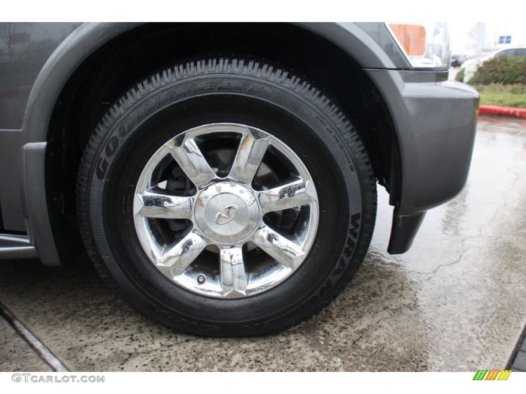 2005 QX 56 - Silver Graphite Gray / Graphite photo #37