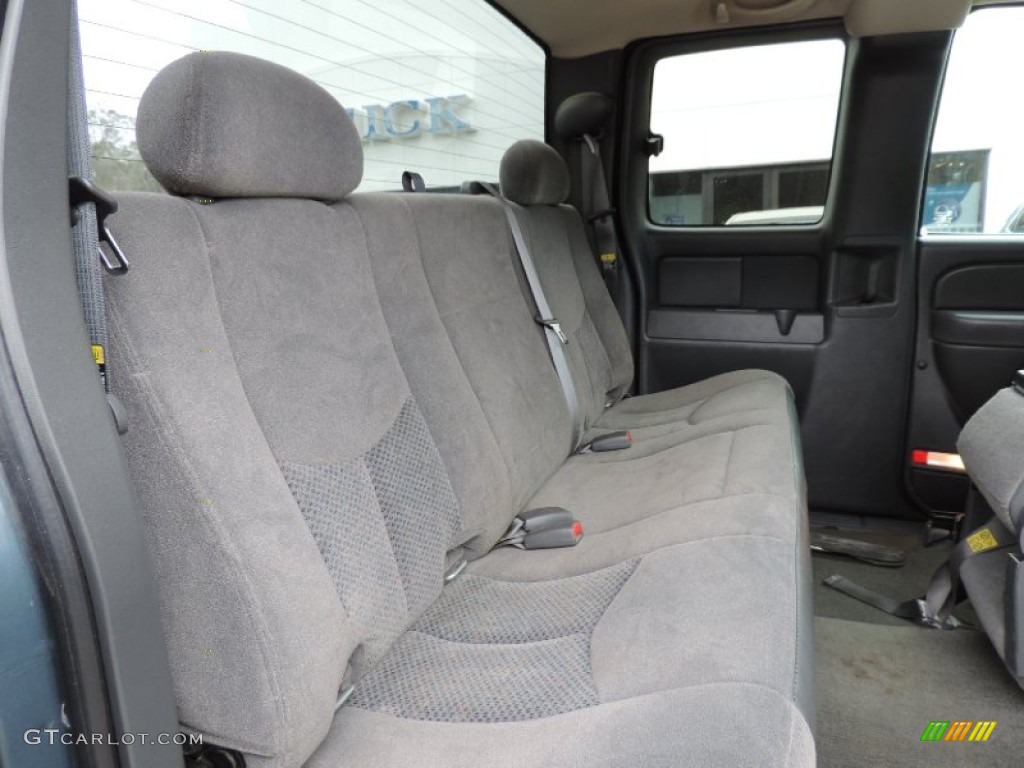 2007 Chevrolet Silverado 2500HD Classic Work Truck Extended Cab Rear Seat Photo #89493318