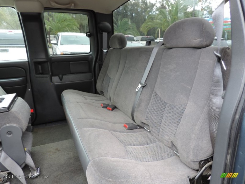 2007 Chevrolet Silverado 2500HD Classic Work Truck Extended Cab Rear Seat Photo #89493346