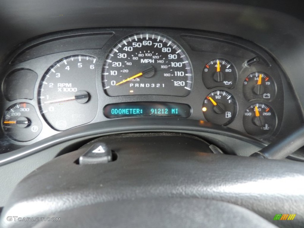 2007 Chevrolet Silverado 2500HD Classic Work Truck Extended Cab Gauges Photo #89493388