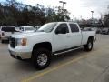 2009 Summit White GMC Sierra 2500HD SLT Crew Cab 4x4  photo #5